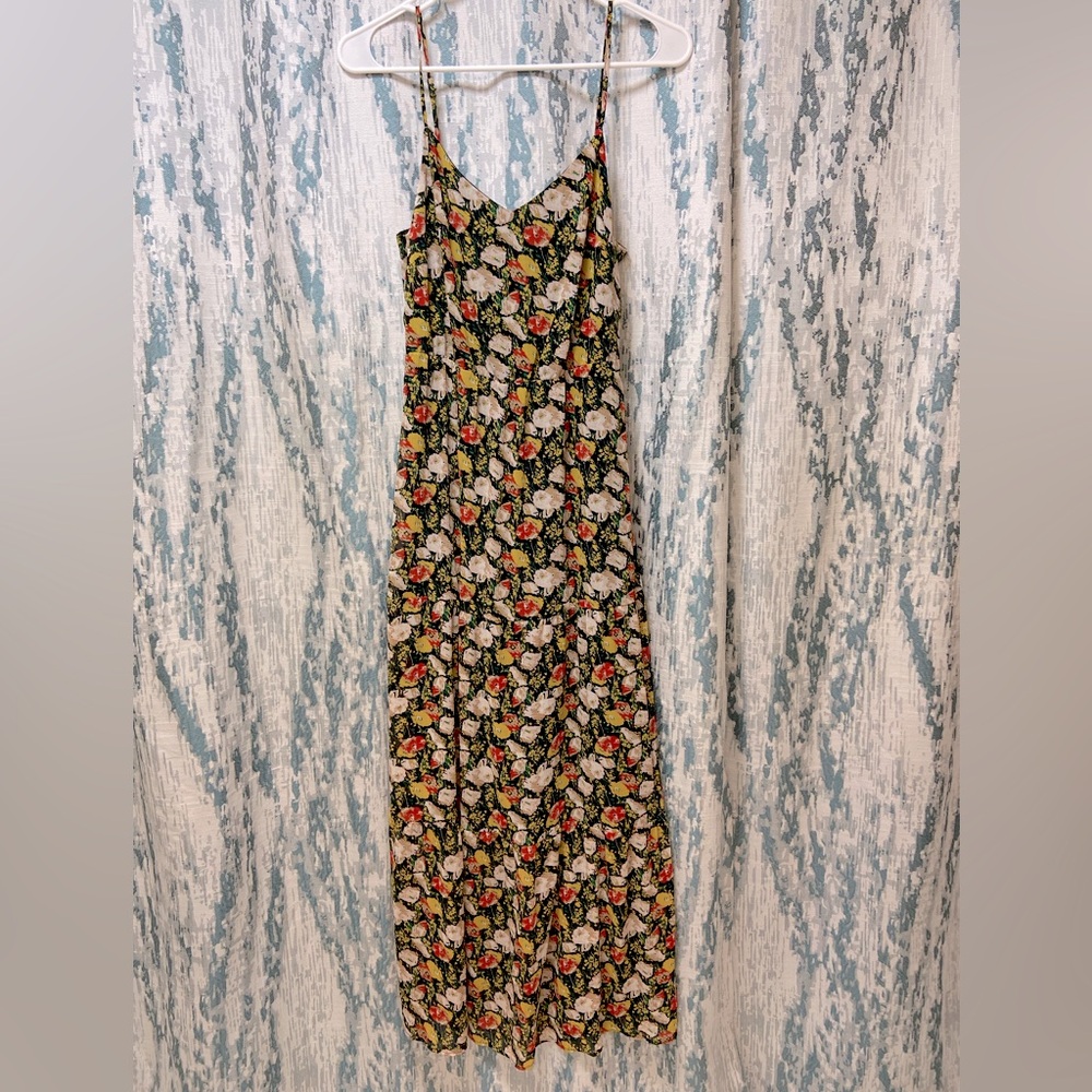 Tall J.Crew Floral Maxi Dress